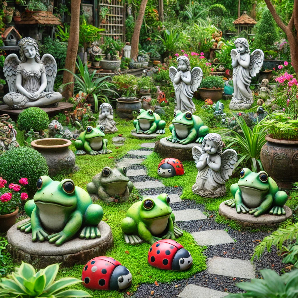 Concrete Garden Decor