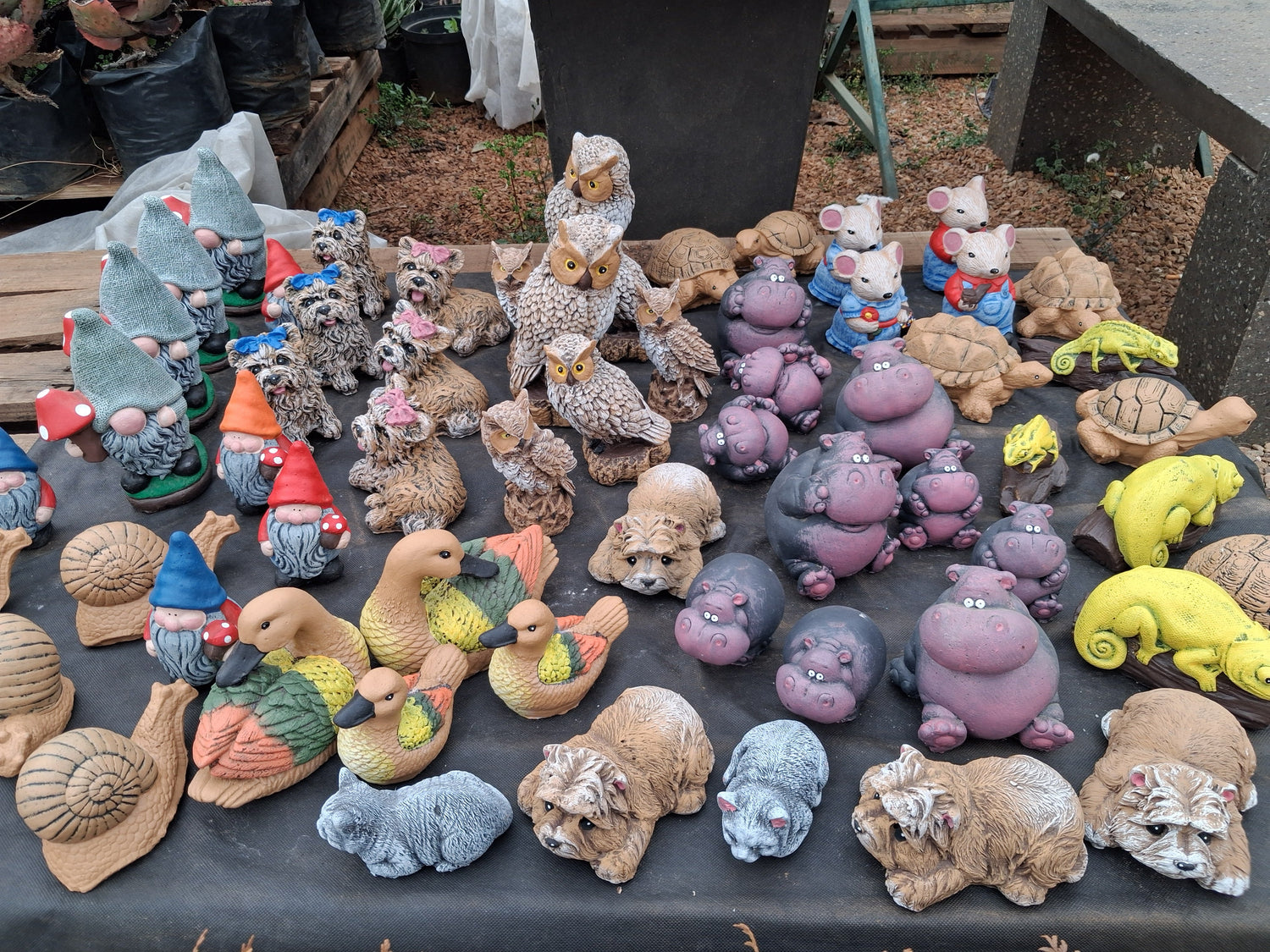 Concrete Ornaments