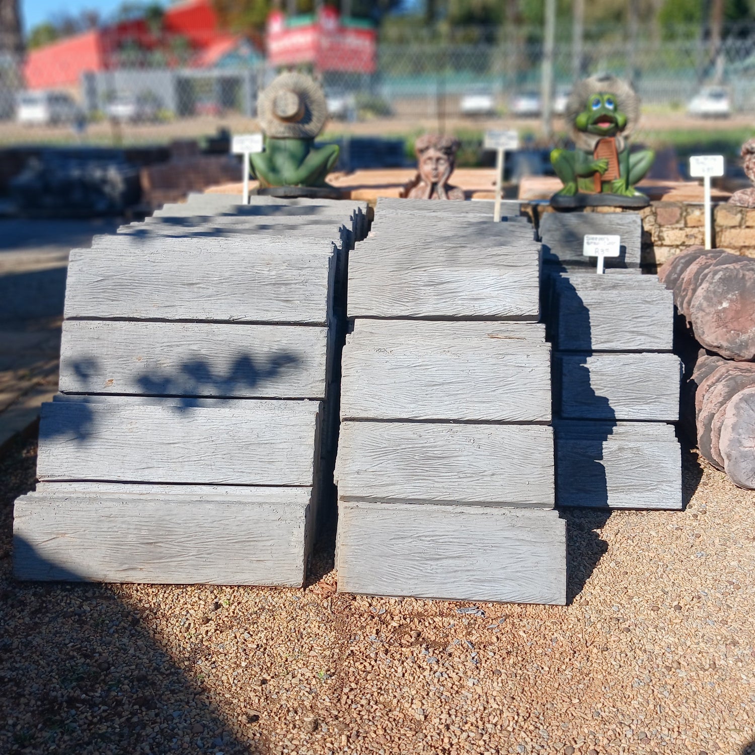 Decorative Concrete Stepping Stones
