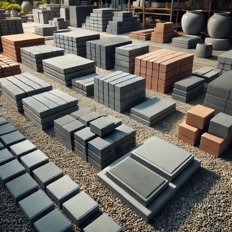 concrete paving blocks