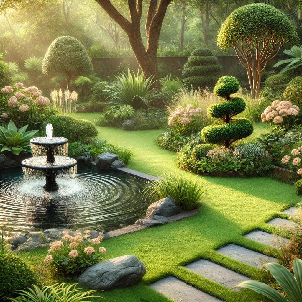 Concrete water features