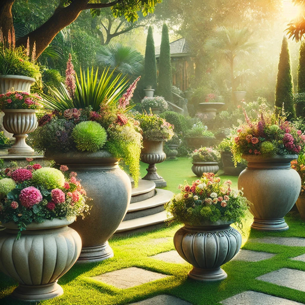 Concrete pots & planters