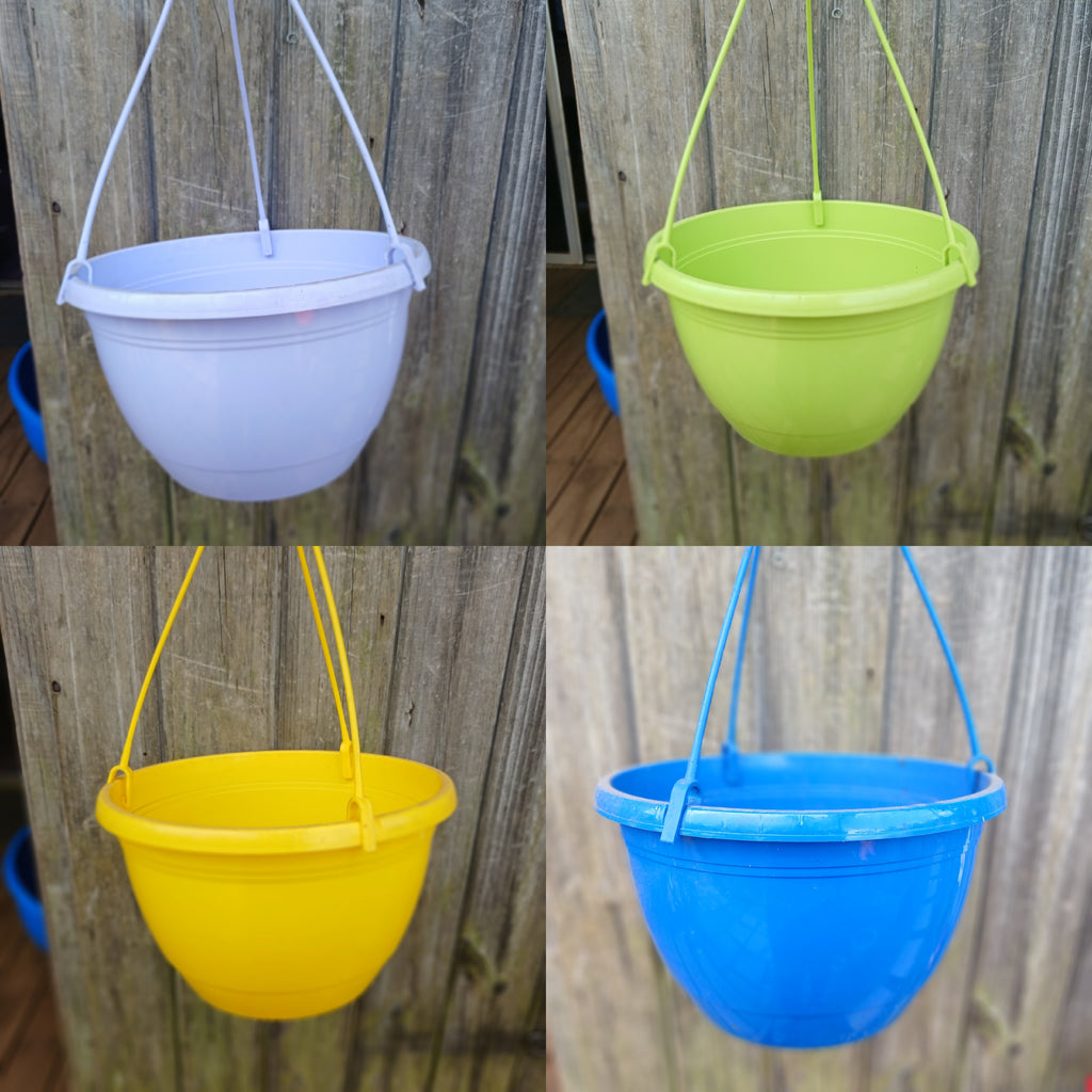 Plastic Hanging Baskets 25cm