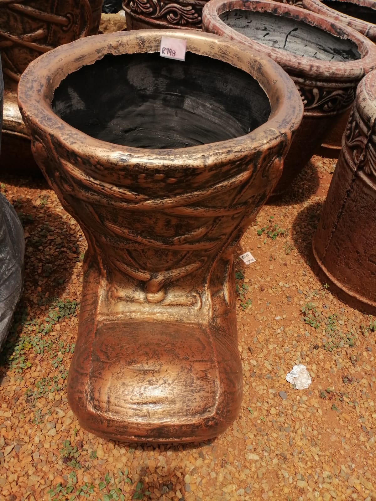 Large Boot Planter – Bronze (BB002)