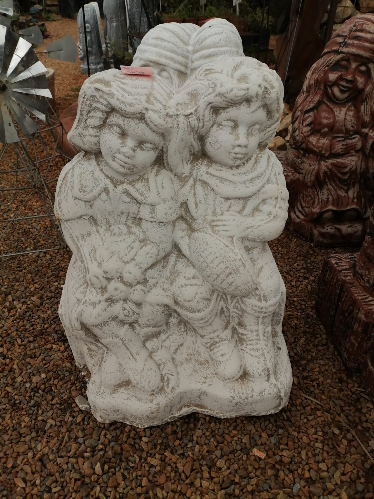 Concrete Girl and Boy Feature – White (C023W)