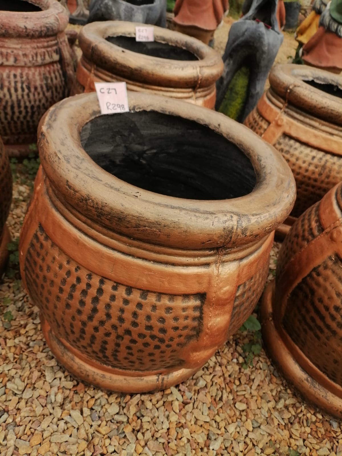 Concrete Decorative Honey Pot – Bronze(C027)