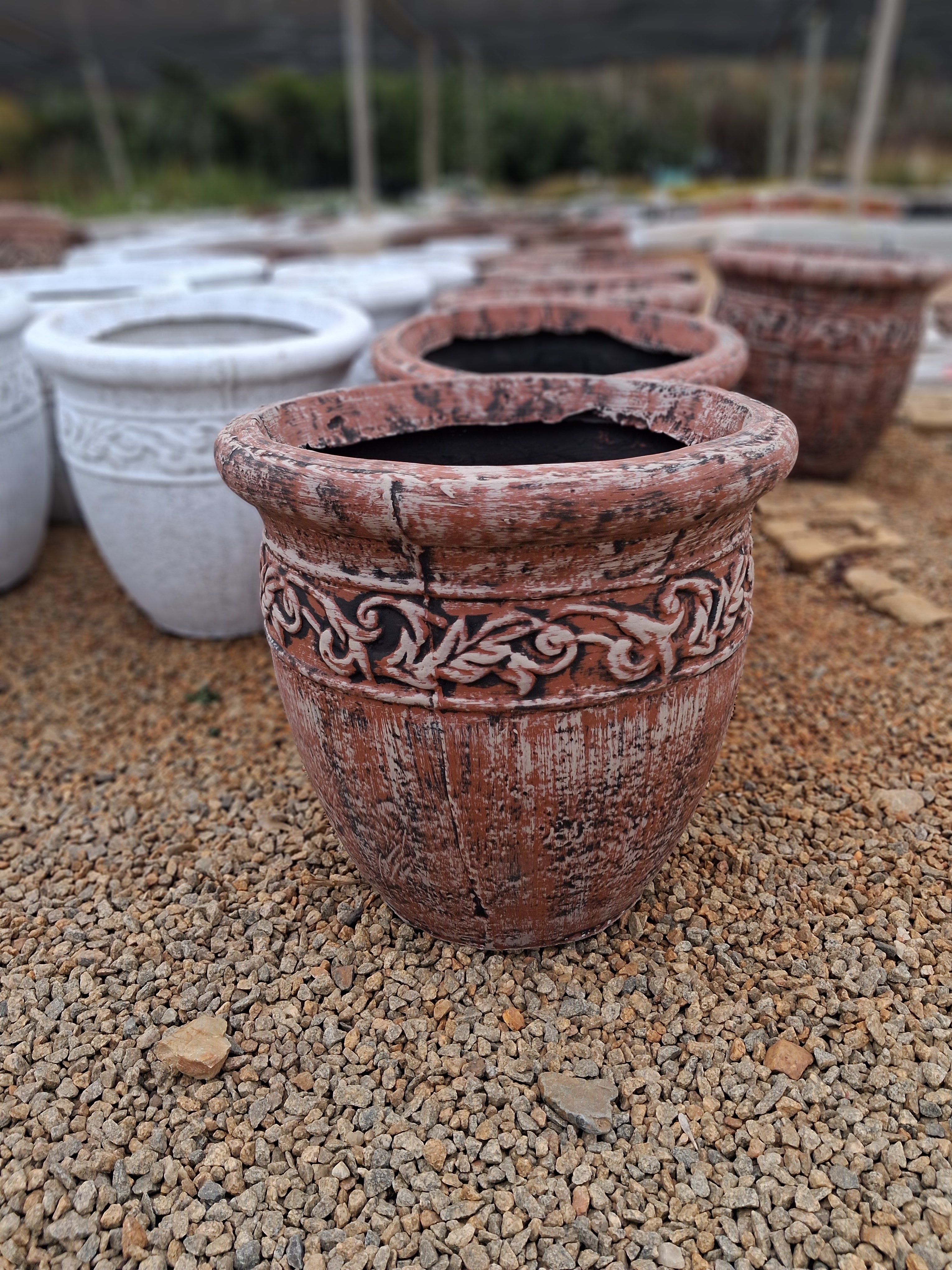 Medium Round Brown Pot (CAP225)