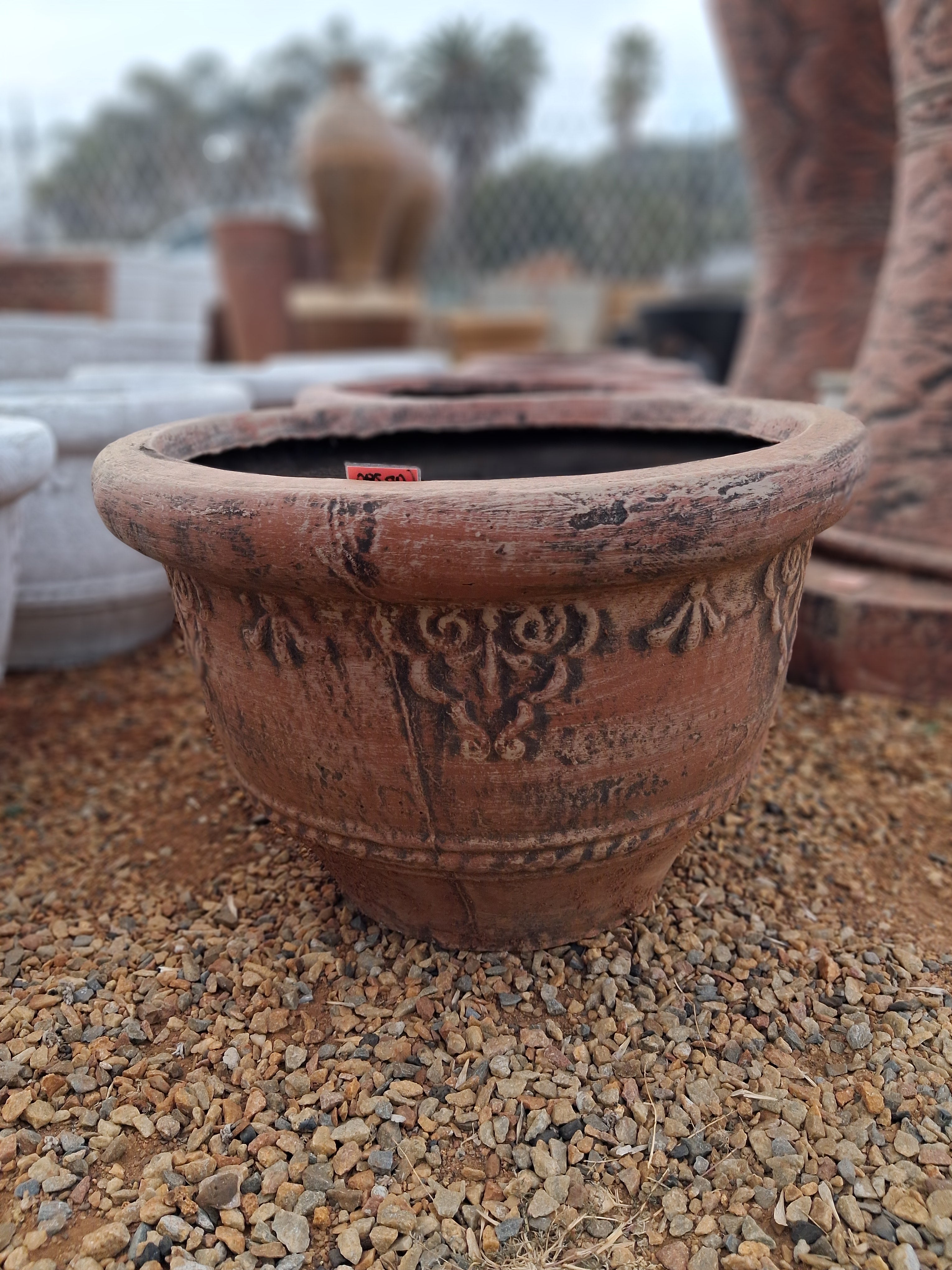 Small Fat Round Pot – Brown (CAP230)