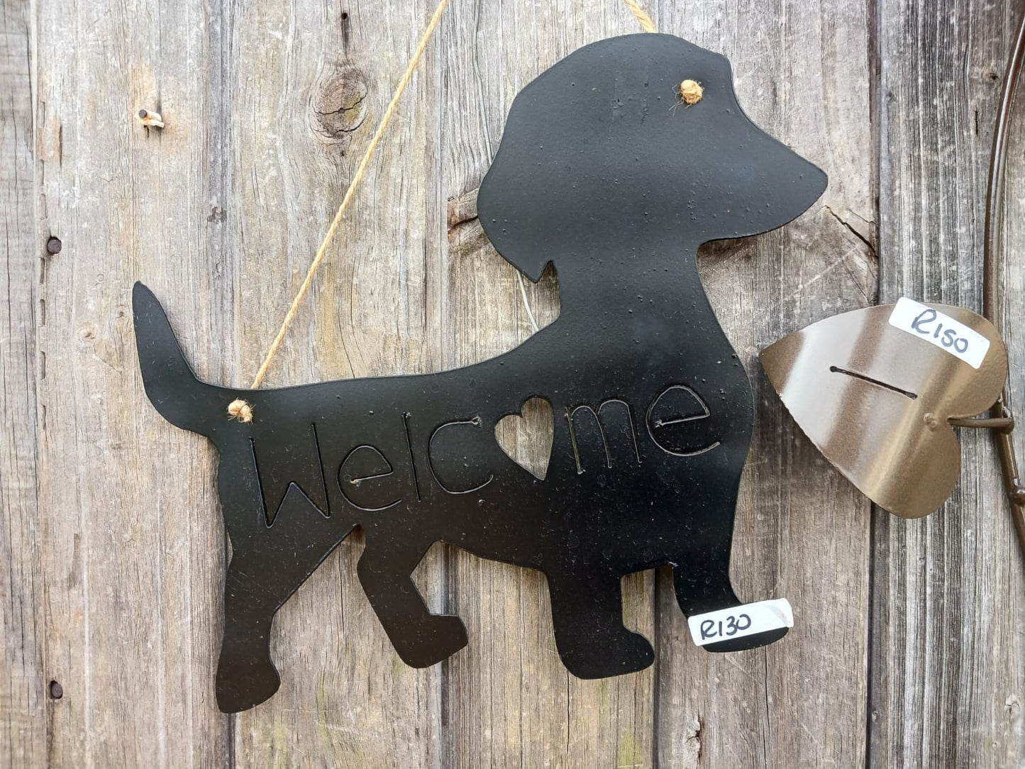 Dachshund Welcome Sign