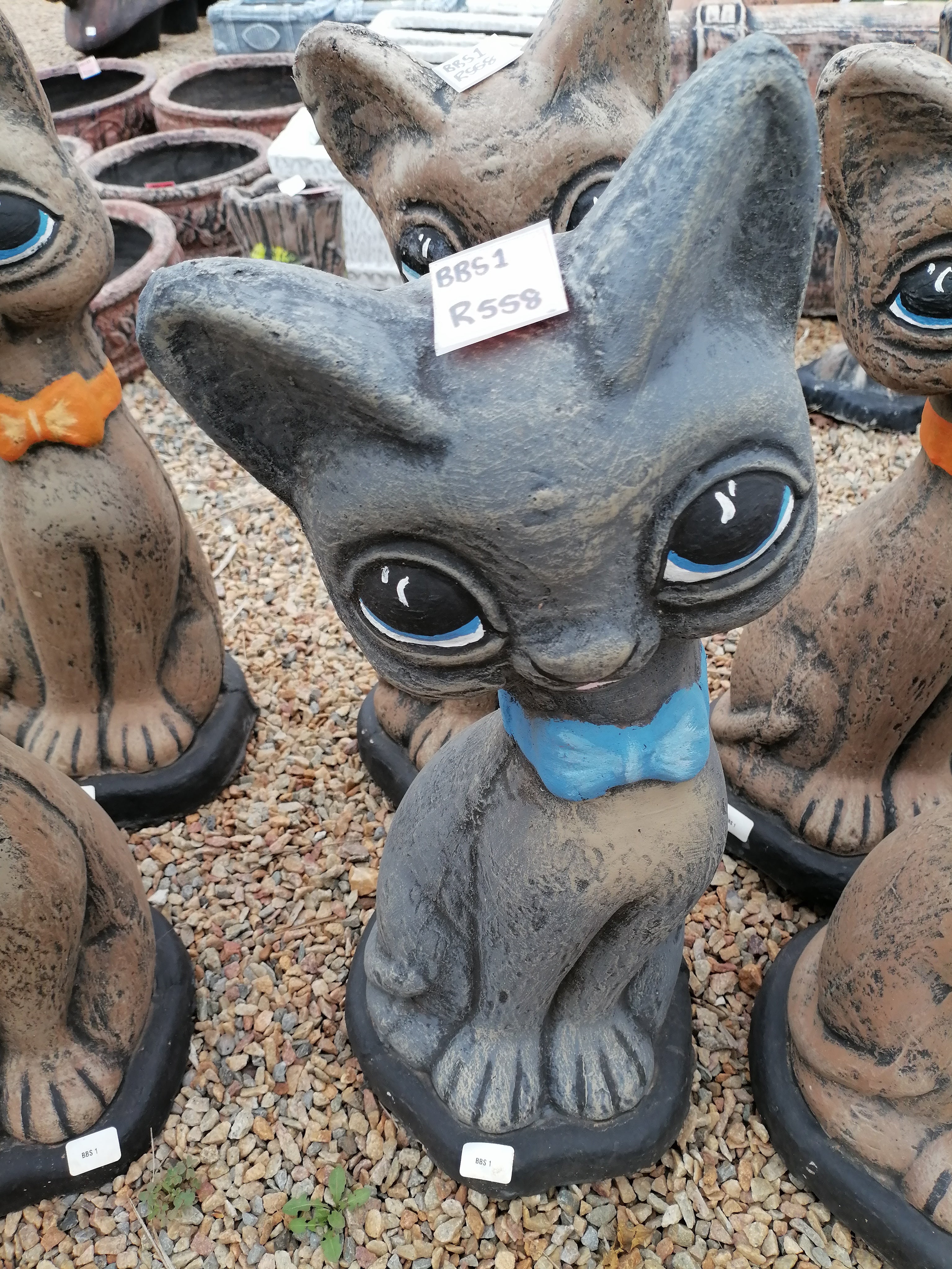 Painted Concrete Cat (BBS1)